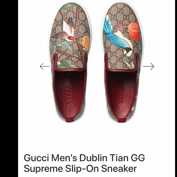 SOLD!! 🥳🎉HP🥳🎉Gucci slip on Dublin’s Tian GG - Picture 2 of 10